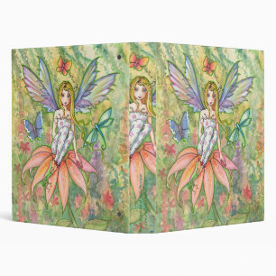 Classeur Classeuse Fée Fleur Douce avec Papillons