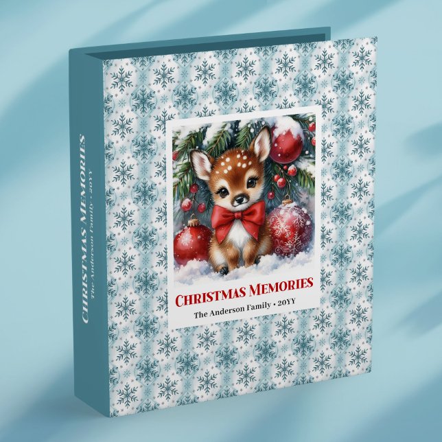 Classeur Classic baby deer winter scene kids ring binder (Classic baby deer winter scene kids ring binder

)