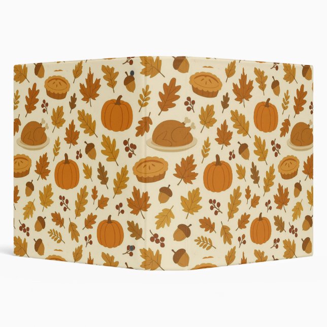 Classeur Classic Thanksgiving patterned  (Arrière-plan)