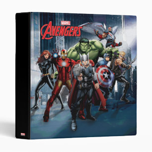 Classeur Classiques Avengers Thor menant les Avengers