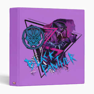 Classeur Classiques des Vengeurs   Graphique néon Black Pan