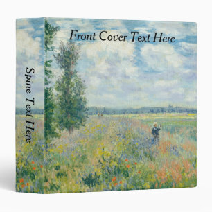 Classeur Claude Monet - Champs de pavot près d'Argenteuil (