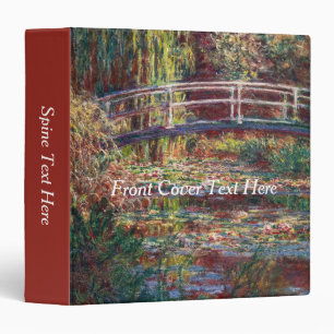 Classeur Claude Monet - Eau Lily étang, Harmonie rose