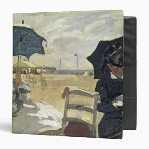 Classeur Claude Monet la plage chez Trouville, 1870