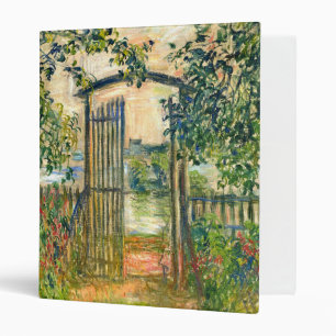 Classeur Claude Monet : La porte de jardin chez Vetheuil