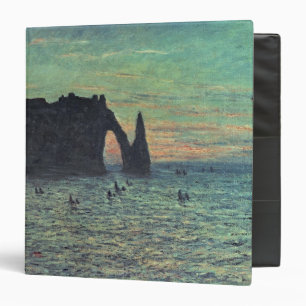 Classeur Claude Monet   l'aiguille creuse chez Etretat,