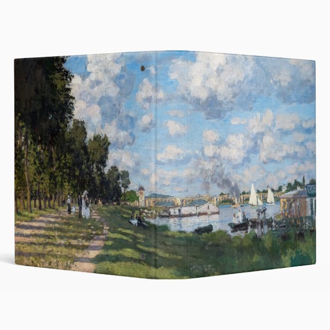 Classeur Claude Monet - Le Bassin d'Argenteuil (Arrière-plan)
