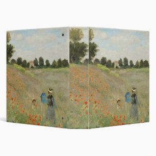 Classeur Claude Monet Le Champ de coquelicots près d'Argent