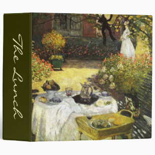 Classeur Claude Monet : Le déjeuner