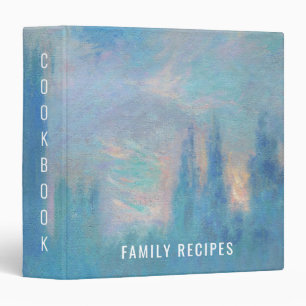 Classeur Claude Monet. Livre de cuisine du Parlement de Lon