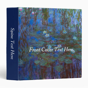 Classeur Claude Monet - Lys d'Eau Bleue