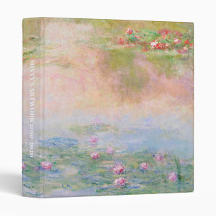 Classeur CLAUDE MONET Nymphéas