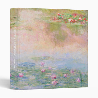 Classeur CLAUDE MONET Nymphéas