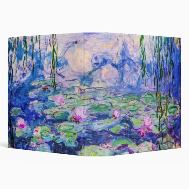Classeur Claude Monet - Nymphéas / Nymphéas 1919 (Arrière-plan)