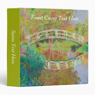 Classeur Claude Monet - Pont Japonais, Giverny