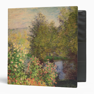 Classeur Claude Monet un coin du jardin chez Montgeron