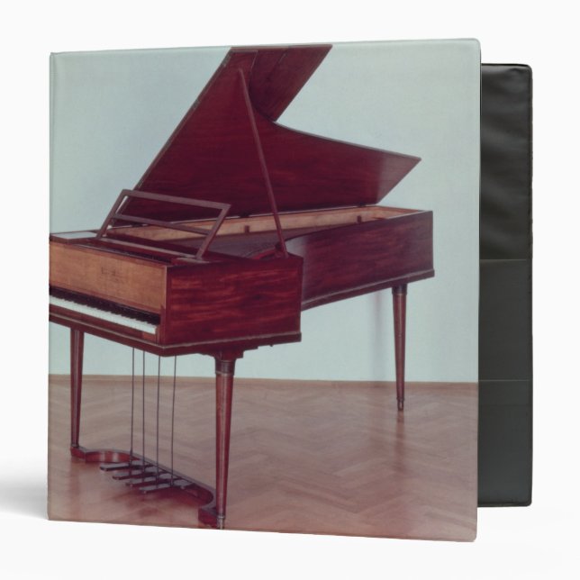 Classeur Clavecin appartenant à Ludwig van Beethoven (Devant/Intérieur)