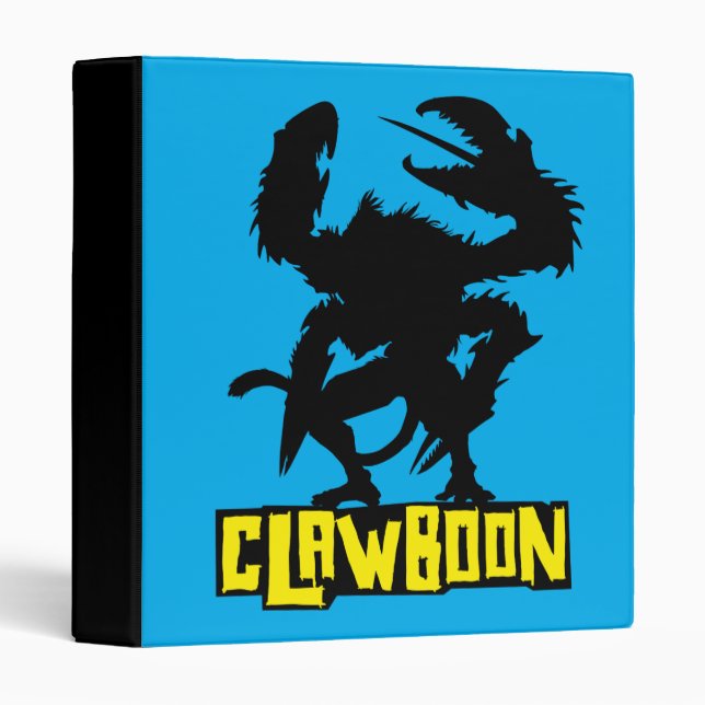 Classeur Clawboon Silhouette (Devant/Côté)