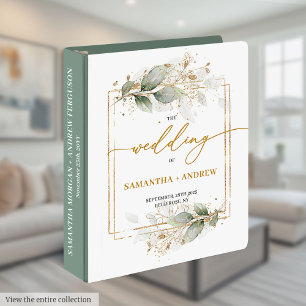 Classeur Clé Boho Eucalyptus Mariage Mémoire