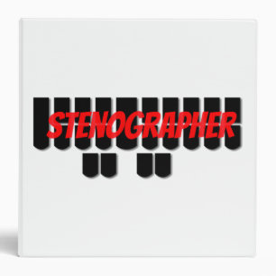 Classeur Clés de Steno de sténographe pour des sténographes