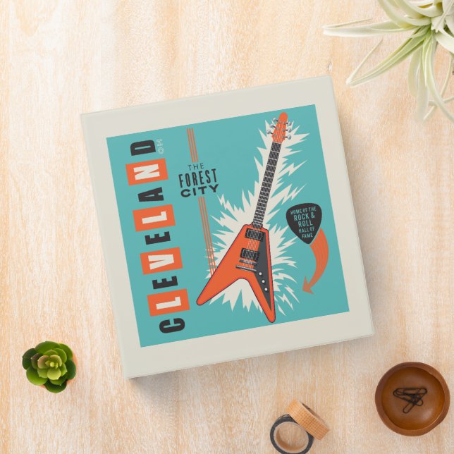 Classeur Cleveland Ohio | Guitare électrique (In Situ)