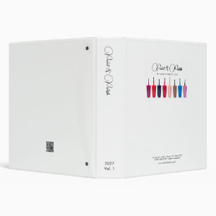 Classeur Clou Polonais Couleur Ensemble Salon à ongles 3 Cl