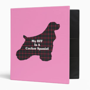 Classeur Cocker Spaniel BFF