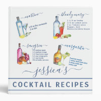 Cocktail Aquarelle Recette Boissons Mixtes Martini