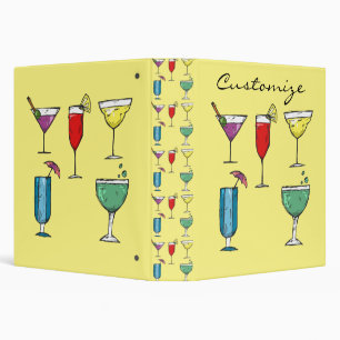 Classeur Cocktail Boisson Assortiment Thunder_Cove