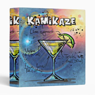 Classeur Cocktail Kamikaze (#3 sur 12 jeux de recettes de b