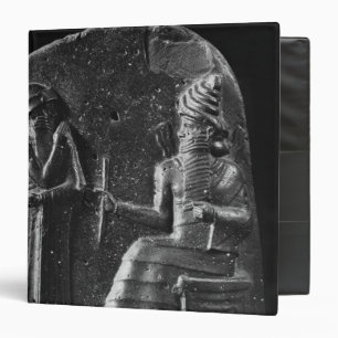 Classeur Code de Hammurabi, dessus du stele