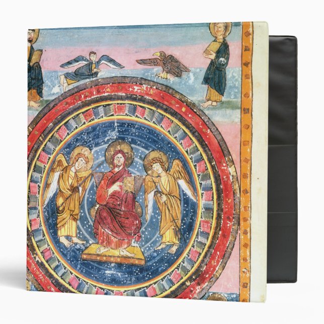 Classeur Codex Amiatinus le Christ dans la majesté (Devant/Intérieur)