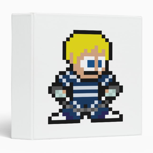 Classeur Cody à 8 bits (Devant/Côté)