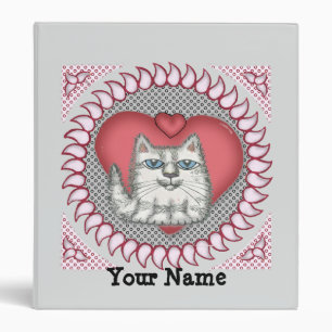 Classeur Coeur de Chat Gras