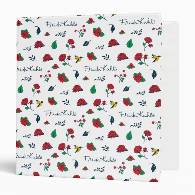 Classeur Coeur de Frida Kahlo | du Mexique (Devant/Intérieur)