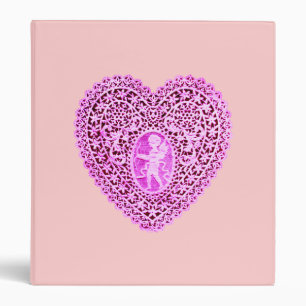 Classeur COEUR DE LAMPE CUPID, rose