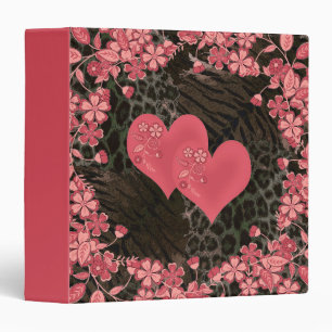 Classeur coeur rouge amour Saint Valentin