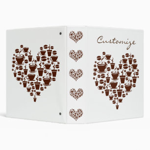 Classeur Coffee Lover Heart Thunder_Cove