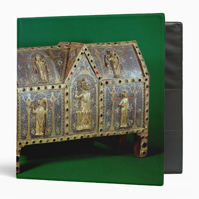 Classeur Coffre de reliquaire de St Calminius, Limoges (Devant/Intérieur)