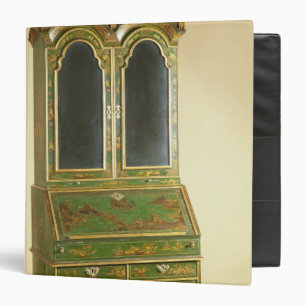 Classeur Coffret de bureau de la Reine Anne avec les pieds