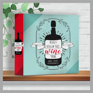 Classeur Coiffe d'hipster style vin bouteille journal alime