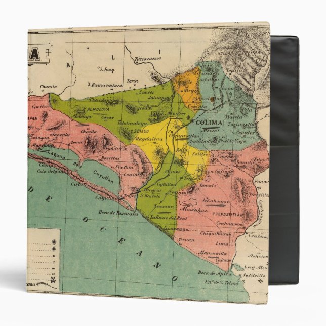 Classeur Colima, Mexique 2 (Devant/Intérieur)