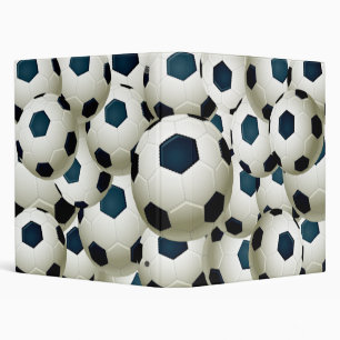 CLASSEUR COLLAGE DE BALLONS DE FOOTBALL