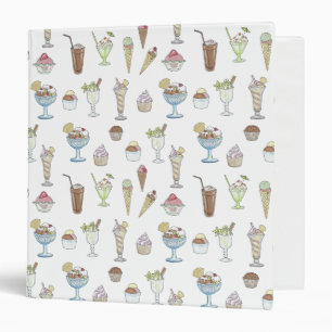 Classeur Collage de parfait de crème glacée