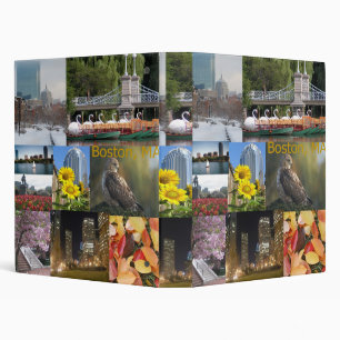 Classeur Collage de photos de Boston, Massachusetts