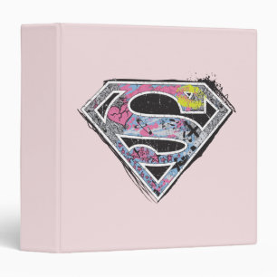 Classeur Collage du logo Supergirl