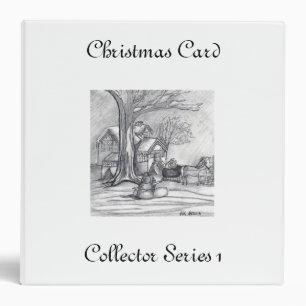 Classeur Collecteur de carte de Noël (classeur d'Avery)