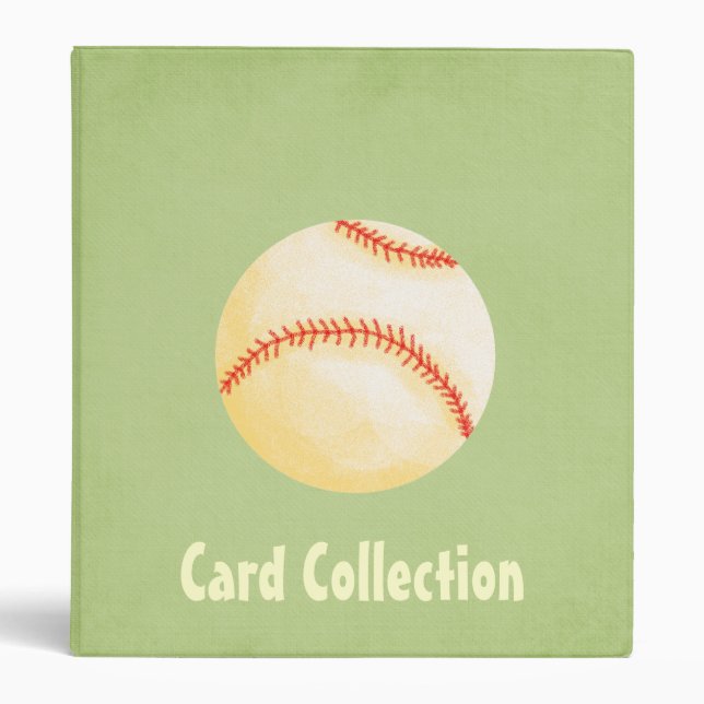 Classeur Collection de cartes de baseball (Devant)