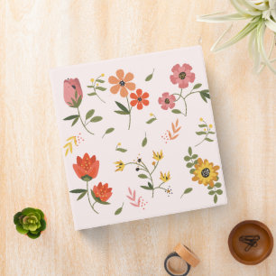 Classeur collection de fleurs
