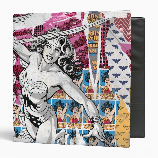 Classeur Collection Wonder Woman 5 (Devant/Intérieur)
